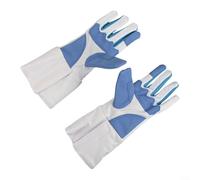 Gants d'escrime en polyester, équipement de protection confortable pour l'entraînement et la compétition (S)