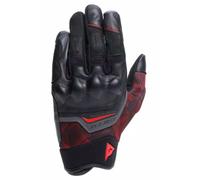 Gants D'Été Dainese ERMEX GLOVES Noir/Rouge-Lave