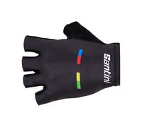 Gants D'Été Santini UCI Champion Du Monde, Noir