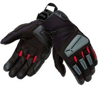 Gants d'été T.UR g-four noir rouge avec homologation européenne taille XXL