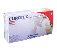 Gants d'examen latex poudrés non stériles Eurotex Euromedis - Small - 6/7