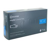 Gants d'examen vinyle non poudrés Vinylex Mercator (boite de 100) - Medium - 7/8