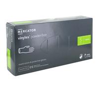 Gants d'examen vinyle non poudrés Vinylex Mercator (boite de 100) - Small - 6/7