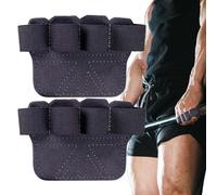 Gants d'extraction : poignées de gymnastique multifonctionnelles à quatre doigts | Gants d'exercices élastiques, gants de protection d'entraînement pour pull-ups soulevés de terre