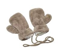 Gants d'hiver chauds et confortables avec cordon de serrage pour fille | Gants de jeux de neige d'extérieur avec doigts individuels pour enfants d'âge préscolaire de 1 à 10 ans pour le jardin