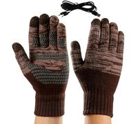 Gants d'hiver chauffants, gants thermiques pour extérieur, écran tactile, électrique, isolé, chaud, pour le froid, l'hiver, le cyclisme, le ski, les trajets en plein air, le camping, la conduite, la