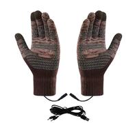 Gants D'Hiver Chauffés - Gants de Chauffage Électriques Compatibles Écran Tactile - Mitaines De Cyclisme Chaudes - Pour Temps Froid Cyclisme Plein Air Camping Ski Conduite Randonnée Bureau Voyage Nave