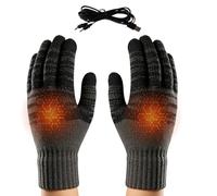 Gants d'hiver chauffés,Gants électriques chauds pour écran tactile | Mitaines Thermiques Pour Cyclisme | Pour l'hiver Ski Camping Guide Cyclisme Randonnée En Plein Air Bureau Voyage Froid
