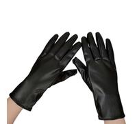 Gants d'hiver Coupe-Vent pour Femmes en Faux Cuir À La Mode Fonction Club Accessoire Isolé pour Temps Froid Women Winter Gloves Faux Leather Club
