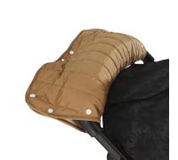 Gants d'hiver coupe-vent pour poussettes extra chauds, protections des mains résistantes aux intempéries, se fixent facilement à la poignée de la poussette, gants doublés en peluche pour les parents