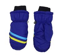 Gants d'hiver Enfants, Polaire doublée mitaines pour tout-petits imperméables bébé bébé tout-petits enfants mittes d’hiver Ski chaud gants de neige pour garçons filles 3~12 Ans (Bleu, Small)