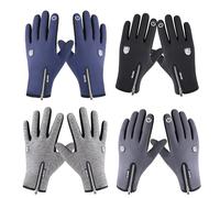 Gants d'hiver - Gànts Chauds imperméables, gaņts de Cyclisme par Temps Froid, ganṫs đ'équitation antidérapants pour écran Tactile | Ski dè Voyage en Plein air, Route, Montagne, Chemin d́e Terre, pòur