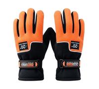 Gants d'hiver - Gants de vélo de route - Moufles d'hiver, bouts des doigts pour écran tactile, gardent les mains au sec en cas de légères précipitations, tandis que le design antidérapant assure un