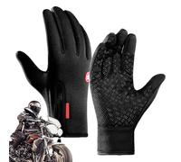 Gants D'hiver Gants D'écran Tactile - Gants D'écran Tactile Chauds, Gants D'hiver D'équitation Gants | Gants De Cyclisme Coupe-Vent Imperméable À Doigt Plein, Gants Tactile Multi-Usages Pour Snowbo