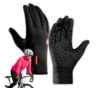 Gants D'hiver Gants D'écran Tactile - Gants D'écran Tactile Chauds, Gants D'hiver D'équitation Gants | Gants De Cyclisme Coupe-Vent Imperméable À Doigt Plein, Gants Tactile Multi-Usages Pour Snowbo