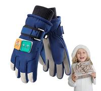 Gants d'hiver imperméables - Moufles de neige de 20,3 cm pour enfants, gants de ski à isolation thermique, motifs de personnages de dessin animé | Équipement de sport par temps froid pour garçons et
