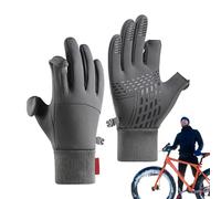 Gants d'hiver: Paire Thermique Antidérapant Avec Écran tactile, Accessoire Isolant Confortable Sans Doigts, Imperméable Et Coupe-Vent | Équipement De Randonnée D'équitation En Plein Air Pour Campegg