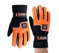 Gants d'hiver - Polaire polaire imperméable et résistante à la pluie, gants de cyclisme chauds et extensibles, bout des doigts pour écran tactile, conception antidérapante | Déplacements urbains sur r