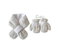 Gants d'hiver pour bébé de 2 à 4 ans, moufles douces, sûres, chaudes, écharpes, protections contre le froid, mélange de polyester
