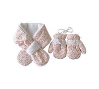 Gants d'hiver pour bébé de 2 à 4 ans, moufles douces, sûres, chaudes, écharpes, protections contre le froid, mélange de polyester