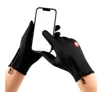 Gants d'hiver pour écran tactile - Gants imperméables chauds et coupe-vent, hommes et femmes | Conception en tricot doux et confortable pour les activités hivernales en plein air, l'utilisation