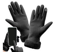 Gants d'hiver pour femme | Fournitures de cyclisme thermiques pour écran tactile | Pour la marche, la randonnée, les trajets quotidiens, le cyclisme, la conduite, les voyages, la maison et l'intérieur
