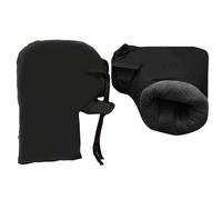 Gants d'hiver pour guidon de véhicules électriques, gants thermiques imperméables pour moto, gants avec isolation en coton épaissi pour scooters, vélos et motos de voiture