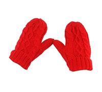 Gants d'hiver pour homme et femme - Gants en laine doux et chauds - Gants thermiques légers et chauds - Écran tactile - Gants tricotés épais - Cadeau pour les jours froids