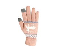 Gants d'hiver pour homme et femme Gants thermiques doux et chauds Gants d'hiver légers et chauds Écran tactile Gants tricotés extensibles Gants d'hiver Unisexe Cadeau pour les jours froids