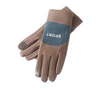 Gants d'hiver pour hommes, gants de conduite chauds, compatibles avec écran tactile, moufles isolées, pour hommes et femmes, ainsi que pour le VTT, le cyclisme, le jardinage, le travail d'intervention