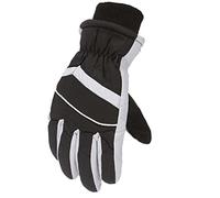 Gants d'hiver pour l'extérieur, la neige, le patinage, le snowboard, coupe-vent, chauds et résistants, accessoires (blanc, taille unique)