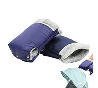 Gants D'hiver Pour Poussette, Chauds Poussette,Mitaines Doublées En Peluche Imperméables Réglables Temps Froid, Accessoires De