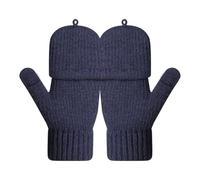 Gants d'hiver sans doigts - Gants chauds avec couverture supérieure, gants thermiques convertibles, gants compatibles avec écran tactile, vélo de course à neige alpinisme sport escalade