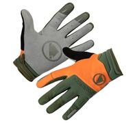 Endura Singletrack Gloves Vert,Orange S Homme