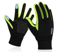 Gants d'hiver softshell pour enfants - Imperméables et chauds - Gants d'équitation pour enfants - Avec antidérapants et coupe-vent - Gants de cyclisme en polaire - Pour sports de plein air - Pour