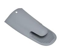 Gants d'isolation thermique, pouvant être suspendus de -40 °C à 230 °C Mitaines de four flexibles Gants à manches longues épaissis pour la cuisine(gris)