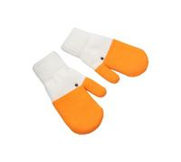 Gants d'oie en Tricot Élégants Chauds d'hiver Couverture Complète des Doigts Épais pour Les Activités De Plein Air par Temps Froid Fil Doux Tous Les Âges Adultes Et