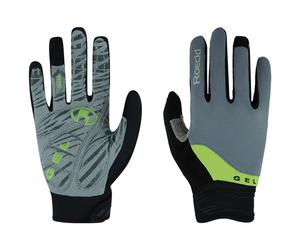 Gants doigts longs Mori vert