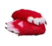 Gants D'ongles 'Animaux avec des Ongles Colorés pour Les Fêtes 'Halloween Et Les Costumes À Thème Équipement À Main De Cosplay Léger Et Respirant