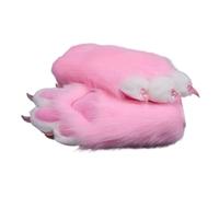 Gants D'ongles 'Animaux avec des Ongles Colorés pour Les Fêtes 'Halloween Et Les Costumes À Thème Équipement À Main De Cosplay Léger Et Respirant