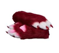 Gants D'ongles 'Animaux avec des Ongles Colorés pour Les Fêtes 'Halloween Et Les Costumes À Thème Équipement À Main De Cosplay Léger Et Respirant