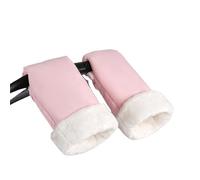 Gants doublés en polaire douce pour poussettes de bébé, poignées de protection contre le froid, imperméables, faciles d'entretien, gants imperméables