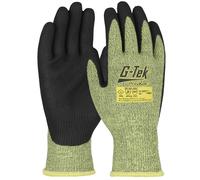 Gants doublure aramide enduction neoprene mousse jaune - Lot de 6 - G-TEK - 16-AR413 T11