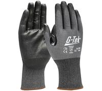 Gants doublure HPPE/acier/poly/spandex gris foncé - Lot de 12 - G-TEK - 16-586 T11