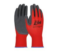 Gants doublure nylon enduction latex crêpé rouge G-TEK - 39-FG1315/RN T11