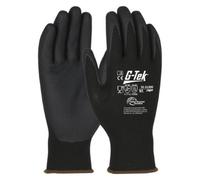 Gants doublure plastique recy nduction nitrile 3RX noir G-TEK - 31-5130R-ET T7