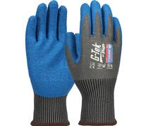 Gants doublure XREY latex crêpé Typhan bleu - Lot de 6 - G-TEK - 16-836 T11