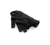 Gants écran tactile Beechfield - Noir - Homme - Sports d'hiver - Légers et respirants S/M