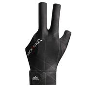 Gants élastiques à 3 doigts - Gants de billard réglables pour billard et carambole - Gants confortables pour match de billard | Gants de sport pour tireurs droitiers