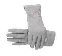 Gants élégants en daim for femmes, chauds et doux for la peau, parfaits for les écrans tactiles trajets quotidiens(Grey)
